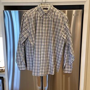 Southern Marsh Blue and White Plaid Shirt